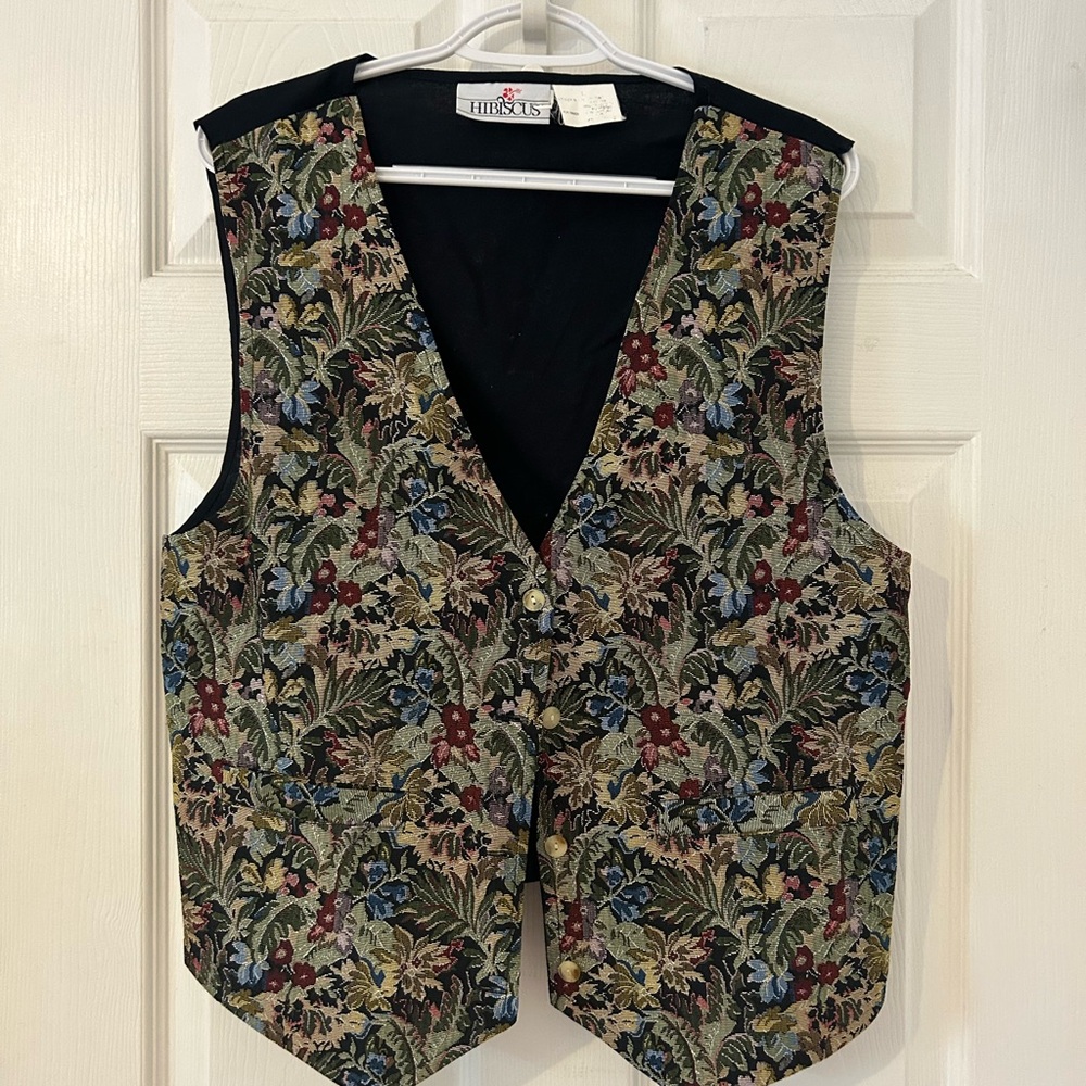 Women's Floral Vest - Multicolor